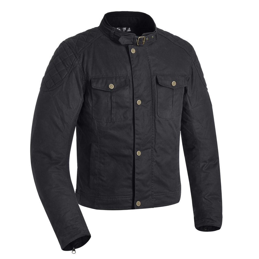 Oxford Oxford Holwell 1.0 Wax Textile Jacket - Black